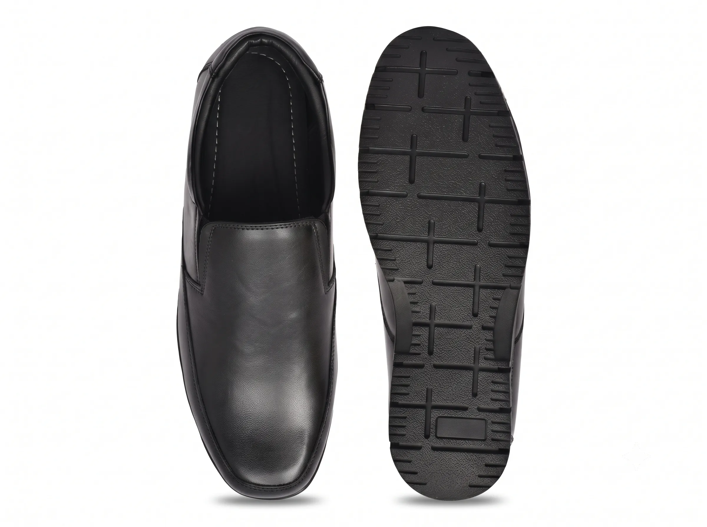 Men's Leather Slip-On Walking Shoes | Comfort Casual Loafers - Image 5