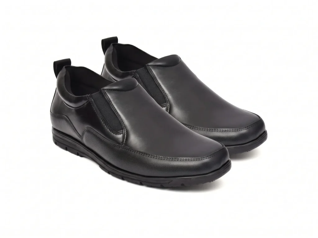 Men's Leather Slip-On Walking Shoes | Comfort Casual Loafers