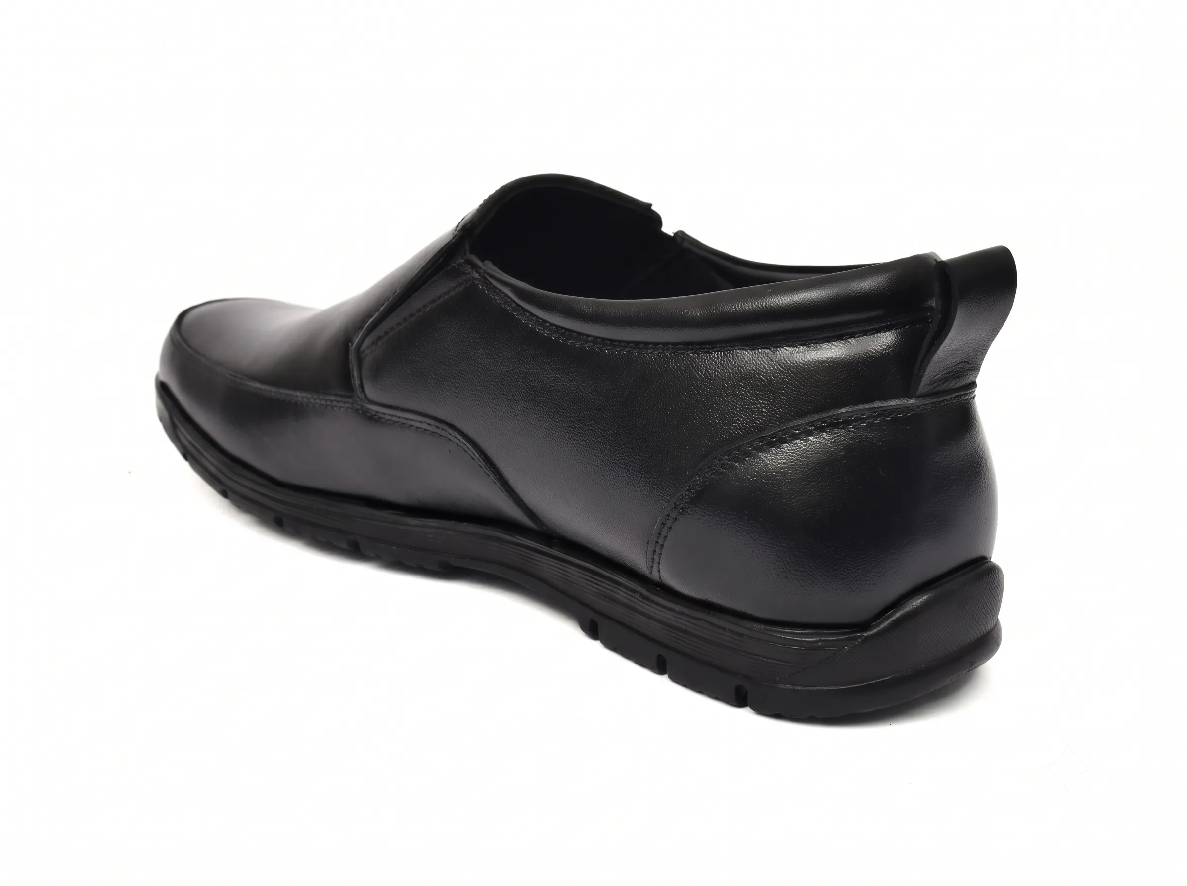 Men's Leather Slip-On Walking Shoes | Comfort Casual Loafers - Image 5