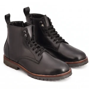 Men's Premium Leather Lace-Up Ankle Boots